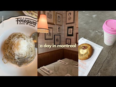 Montreal Vlog | Coffee Hopping, Book Shopping & French Diner