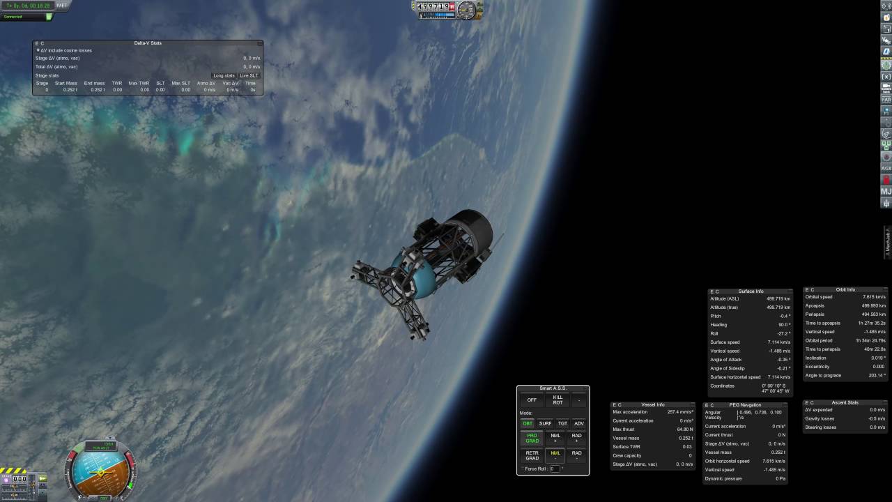 RCS Testing on new satellite core YouTube