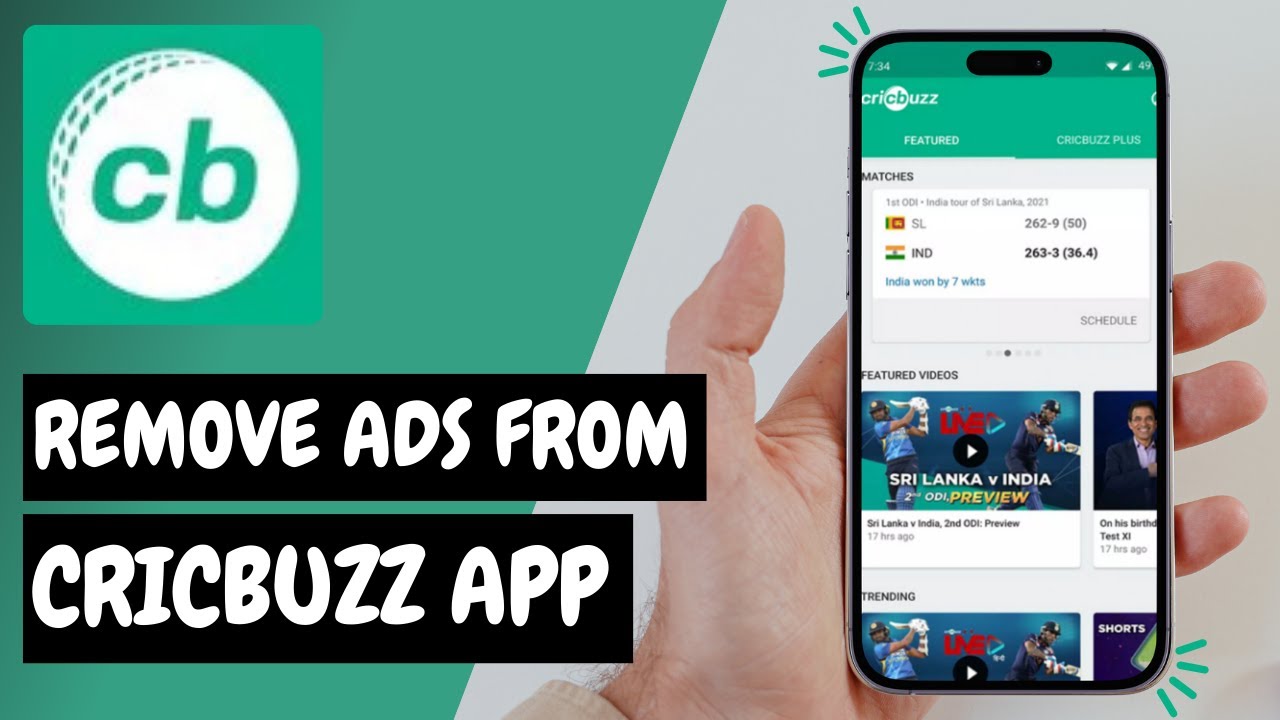 Cricbuzz App Without Ads – How to Disable Ads / Block Ads on Cricbuzz Mobile App