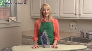Hamilton Beach Durathon® Electronic Iron with Retractable Cord (19804) -  YouTube