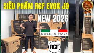 SIÊU PHẨM COLUMN RCF EVOX J9 - CÔNG SUẤT KHỦNG,NÂNG CẤP MỚI, CHẤT ÂM HAY NHẤT PHÂN KHÚC 100 TRIỆU