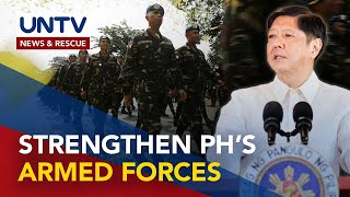 Pres. Marcos Jr. vows to strengthen AFP, ensures welfare of military