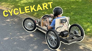 Building an electric CYCLEKART!!!