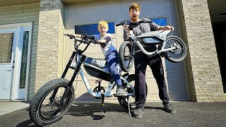 Surprising My Brother With The Best Electric Bike I Could Find