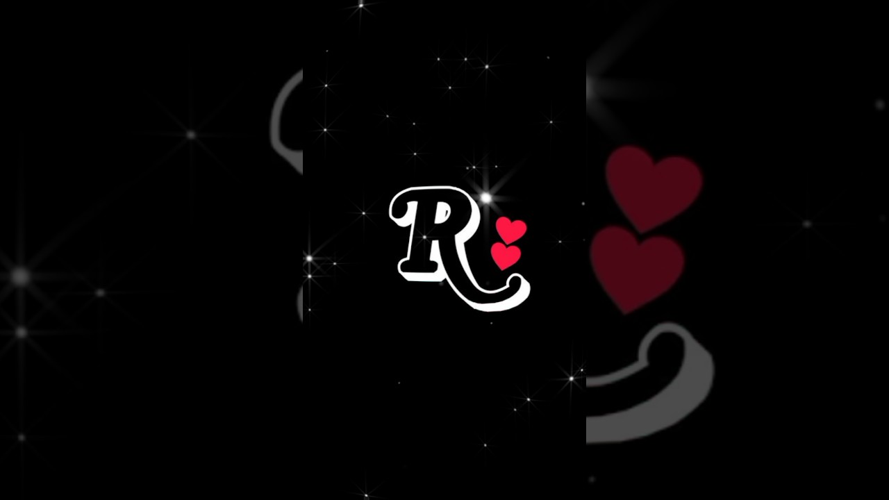 R Name status video || R Name Letter Love status || New Trending Name Art Video 