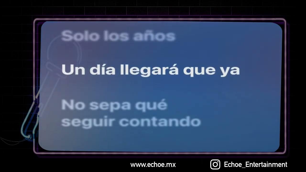 José José Seré (Versión Karaoke) YouTube