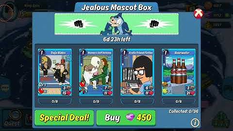 (Animation Throwdown) Jealous Mascot Box Review and 3 Pull