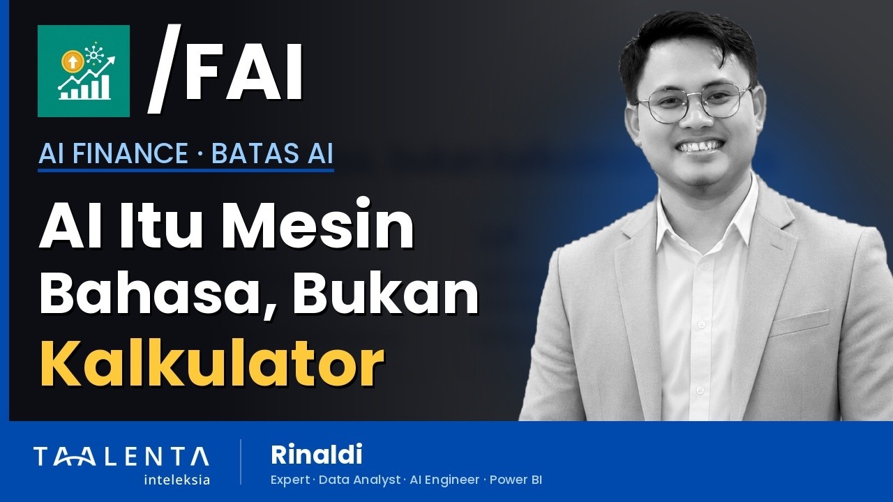 AI Itu Mesin Bahasa, Bukan Kalkulator: Kenapa Jangan Minta AI Hitung Balance Sheet
