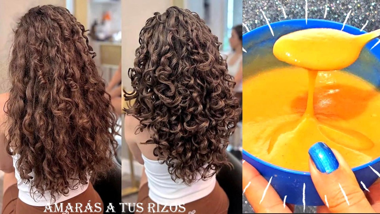 CREMA RIZADORA CASERA, Estilo Duradero, RECUPERA RIZOS HERMOSOS Y DEFINIDOS CON VOLUMEN + BRILLO!