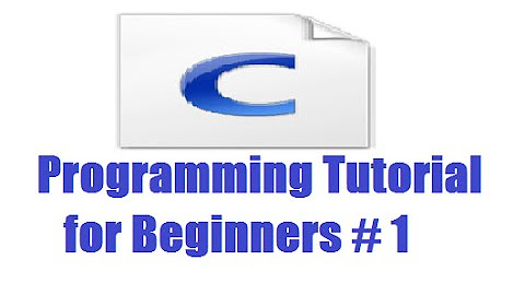 C Programming Tutorials for Beginners (Complete Series) - YouTube