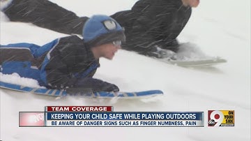 Tips for avoiding frostbite, hypothermia