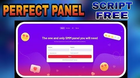 Perfect Panel script free download || Smm Panel Script || How to make smm panel