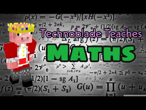 Technoblade Teaches Maths - YouTube