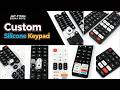 Custom Silicone Rubber Keyboard – Full Manufacturing Process from Mold Making to Finished Keypad
