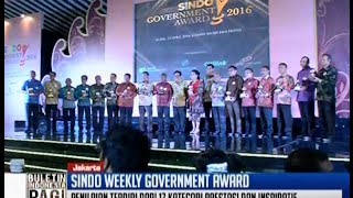 Download lagu Sejumlah Kepala Daerah inspiratif dan Pemda berprestasi raih SINDO Government Award 2016 - BIP 13/04