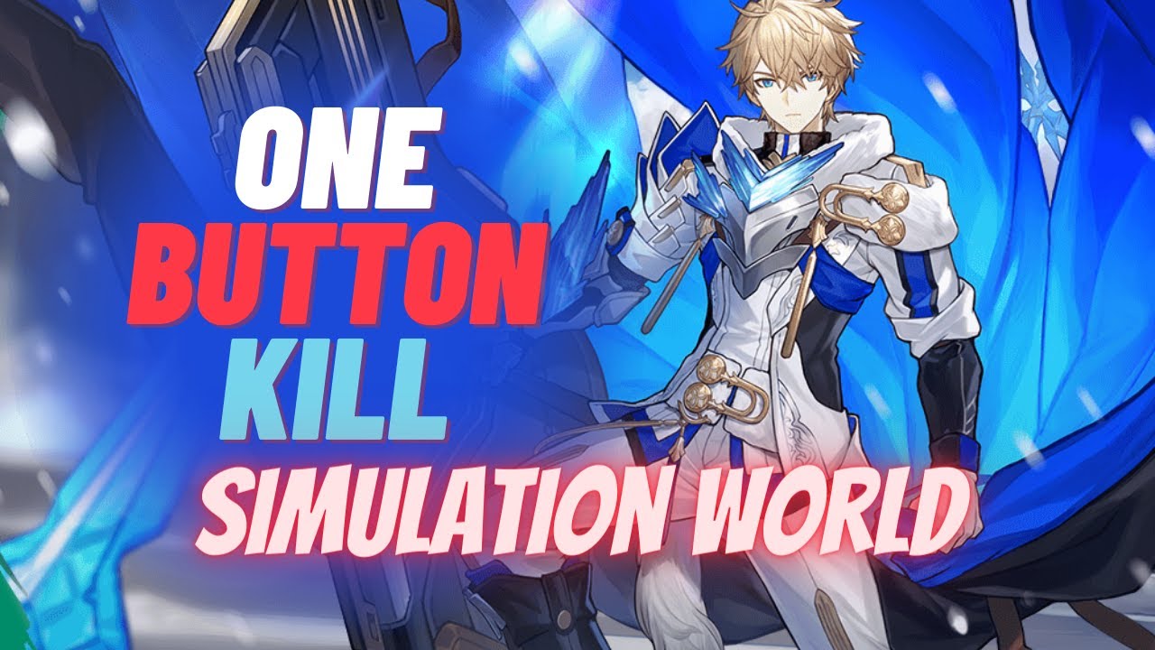 How to Beat Gepard in Simulation World with 1 Button - YouTube