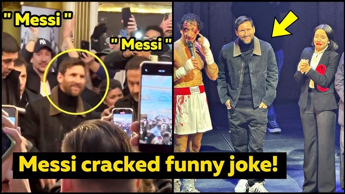 Messi surprises fans with unexpected theater visit in Argentina - YouTube