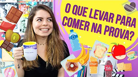 Pode levar comida para a prova da OAB?