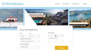 Demo Prototype Aplikasi Pemesanan Tiket Kapal Ferry KMP Tao Toba screenshot 5