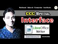 Interface -LibreOffice #writer  #ccc