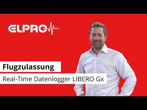 Luftfahrtzulassung für Real-Time-Datenlogger LIBERO Gx