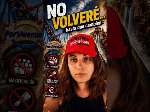 PORTAVENTURA: el parque al que NO volveré 😤 | #shorts #portaventura