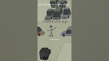 my first day as a traffic officer 🤣🤣 (4k memes) #shorts #viral #viralshorts #trendingshorts