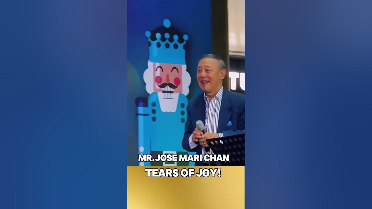 Tears Of Joy,Christmas in Our Hearts! #josemarichan #shorts Tears Of Joy,Christmas in Our Hearts! #josemarichan #shorts