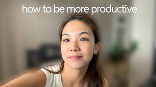 Want to be more productive? You just have to DO these 3 things.
