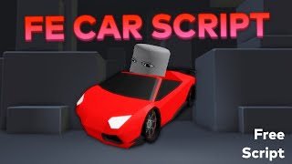 Roblox FE Car Script