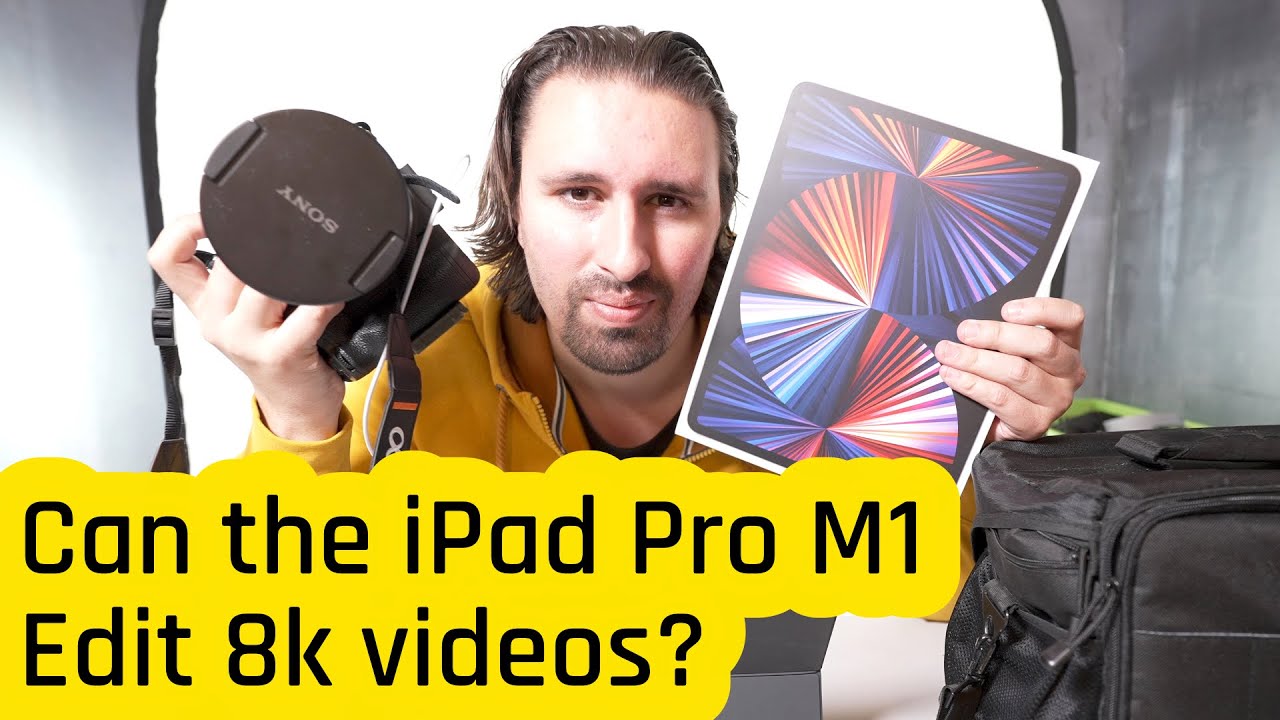 Can the iPad Pro M1 edit 8k video’s? Let’s find out! video editing