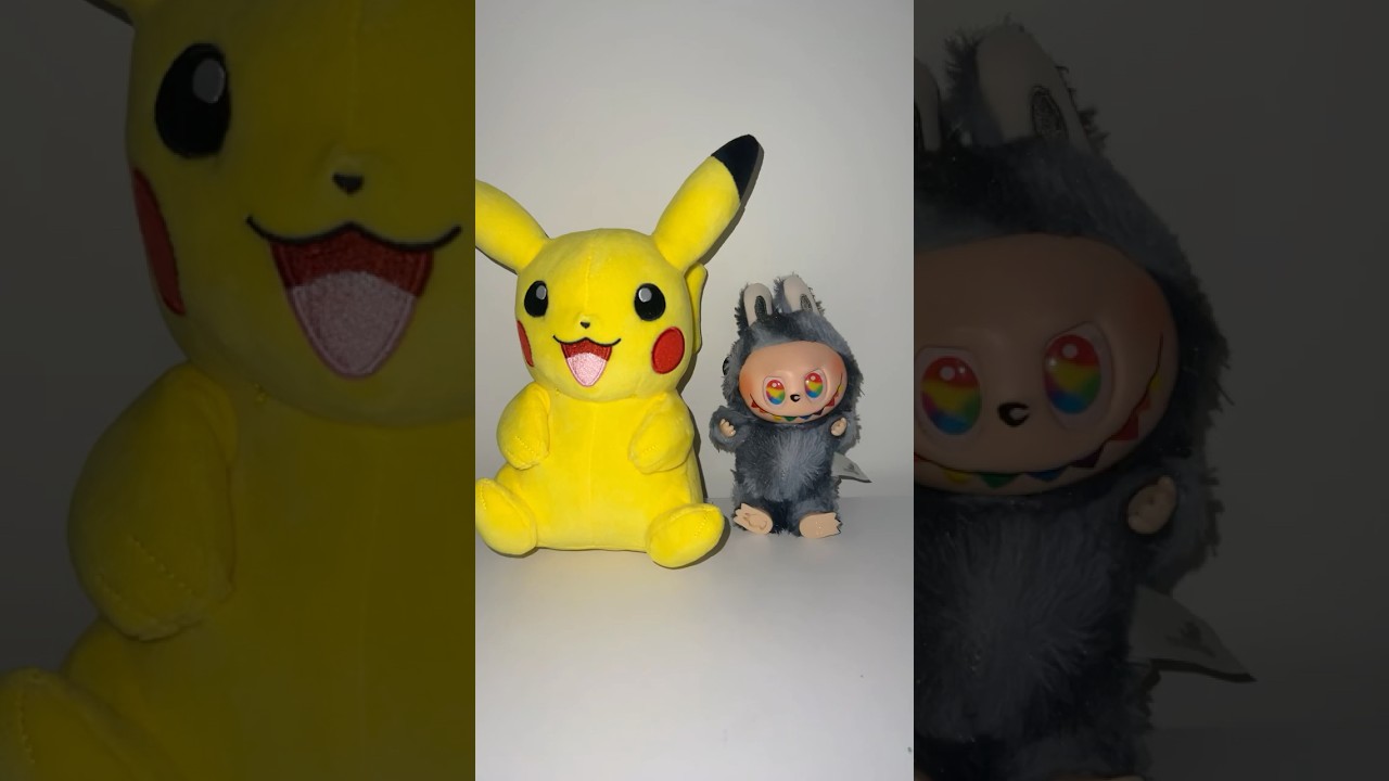 Кто лучше Лабубу или Пикачу❤️🫶🌸😍 