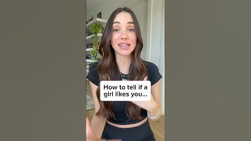 How to tell if a girl likes you… #datingadvice #datingtips