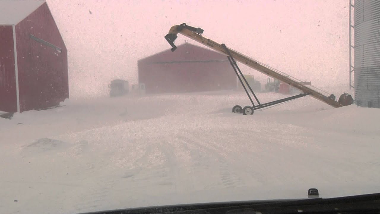 1/26/2014 MN ND Blizzard in Rural ND and MN