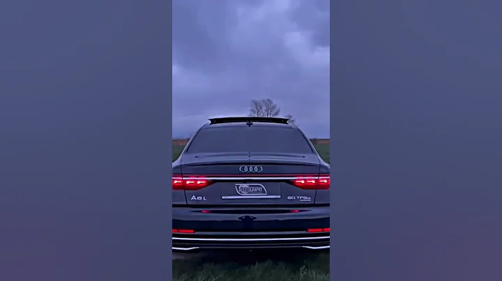 🖤🔥💸 Audi A8L Back Look And Tail Lights 🖤🔥💸  #shorts #audi #attitude