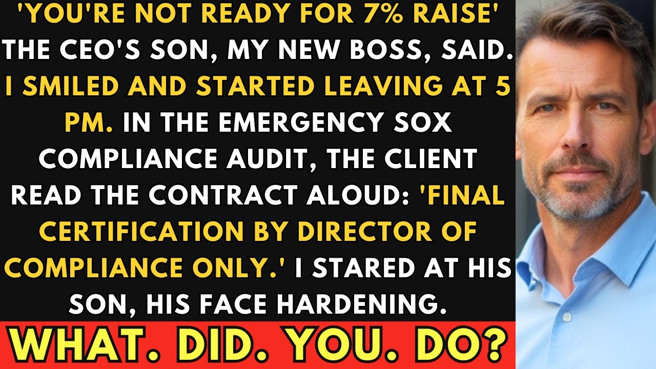 I Embedded a Clause That Destroyed the CEO's Son | Corporate Revenge.