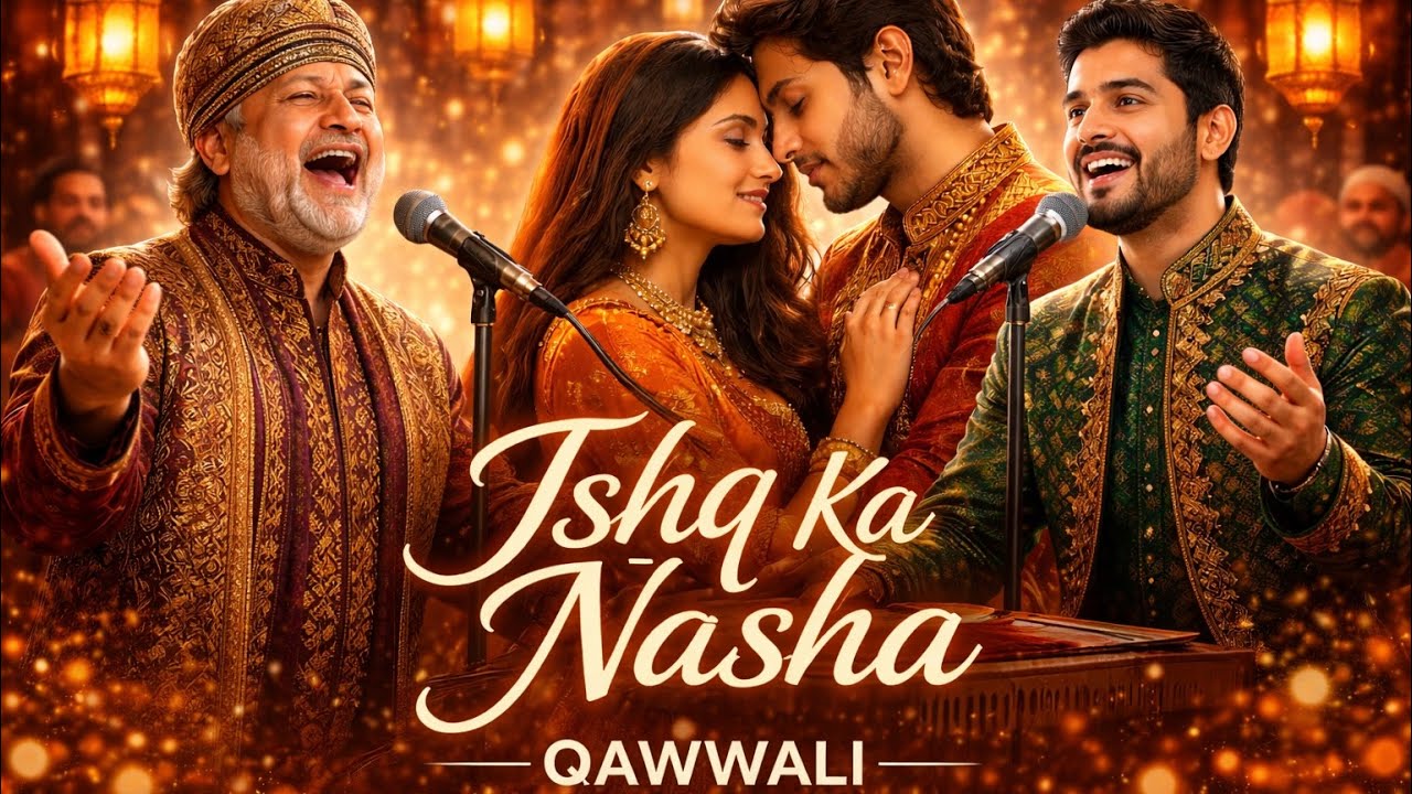 MOHITLAYRIX-ISHQ KA NASHA | GAZAL | NUSRAT FATEH ALI KHAN |QAWWALI 