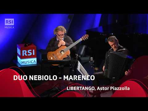 Libertango (Astor Piazzolla) - Duo Alessio Nebiolo e Nadio Marenco | RSI Musica