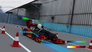 Racecar Aerodynamics CFD Simulation Tutorial | Formula Student | Post Processing
