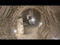 Exploring Ancient Tunnels Under The Step Pyramid At Saqqara In Egypt