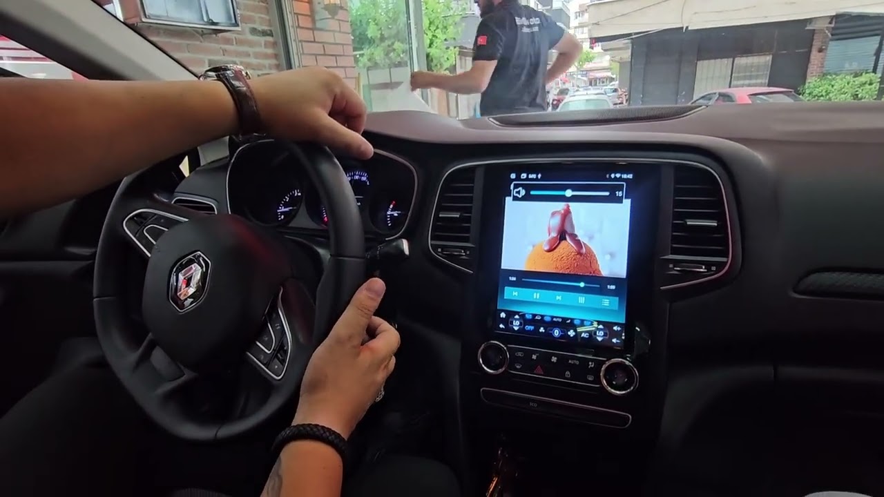 2018 Megane 4 Android Carplay Tesla Ekran