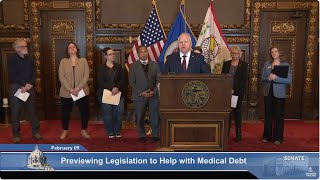 Press Conference: Previewing Legislation to Help with Medical Debt - 02/09/24