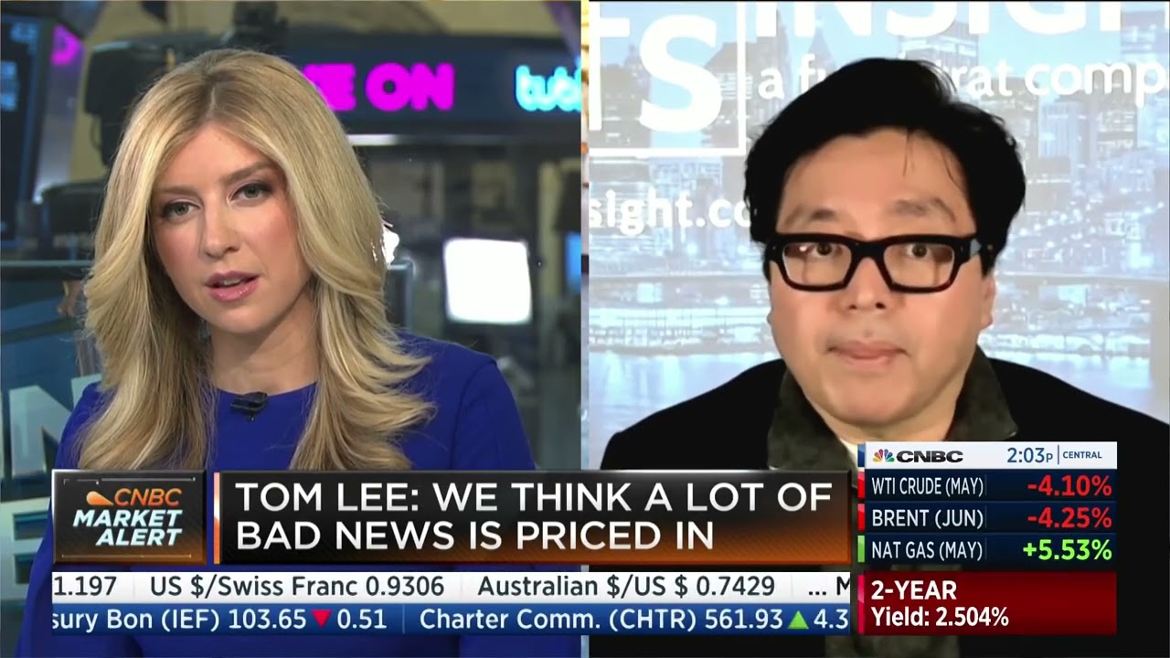 Tom Lee from Fundstrat updates his views on the stock market. Video clipped  from Closing Bell CNBC on 2022-04-11. : r/Vitards