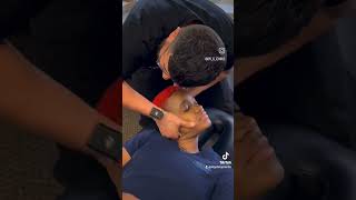Dallas Chiropractor Adjusts Massage Therapist @Toucheddtx