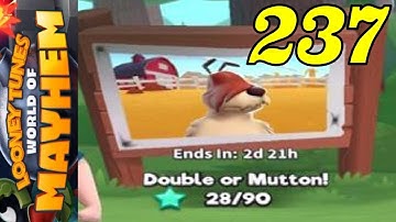 Looney Tunes World of Mayhem - Gameplay Walkthrough #237 - Double or Mutton Event (iOS, Android)