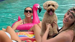 Pool Party at Colleen's New House!