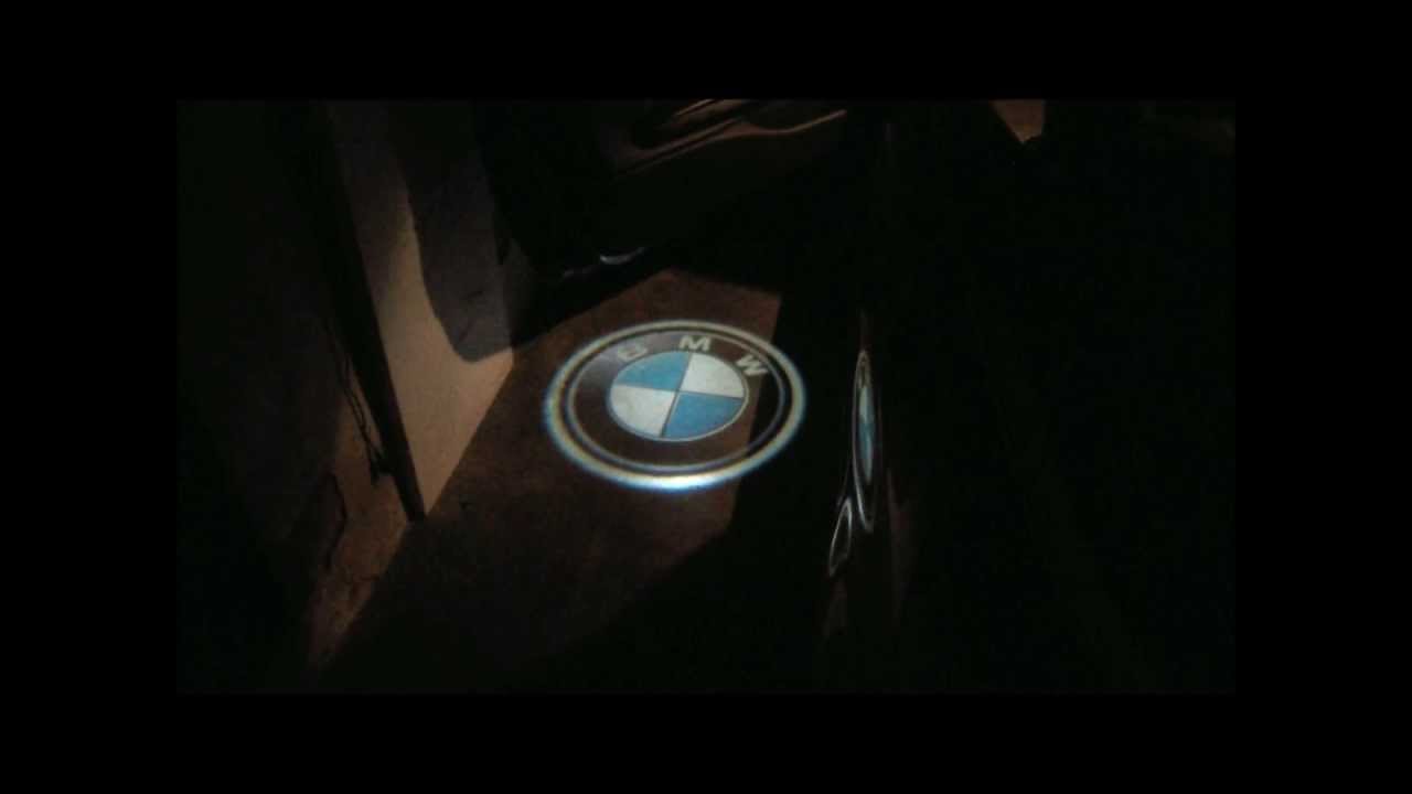 E46 Einstiegsbeleuchtung Laser Light mit BMW Logo 