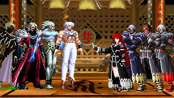 [KOF Mugen] Final Boss Team vs Zero Team