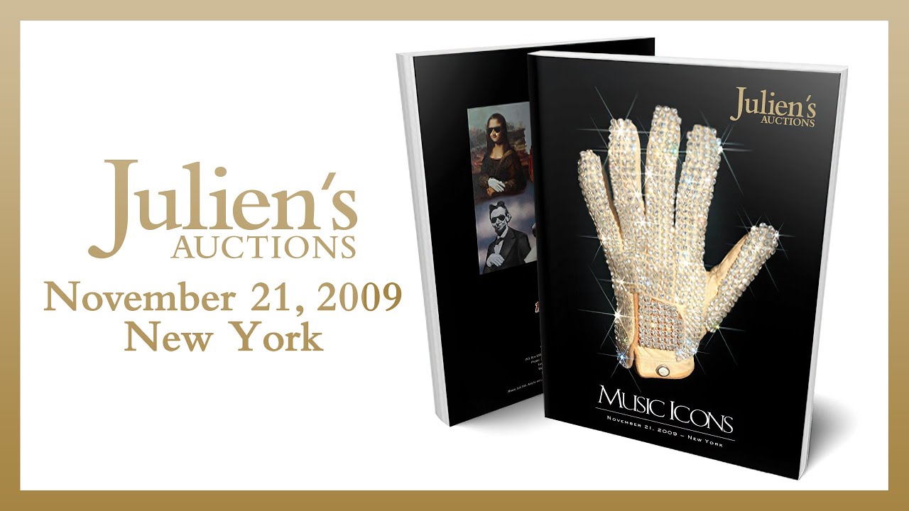 Julien's Auctions, Michael Jackson, November 21,2009, New York