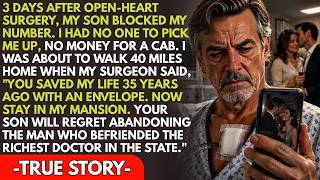My Son Blocked My Number After Heart Surgery - Then The Surgeon Whispered ＂I Remember You From 35...